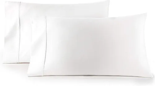 Vista 15 de Funda de almohada 100% algodón ultrasuave de 800 hilos, duradera y sedosa, tejido de satén de algodón puro (funda de almohada tamaño estándar)
