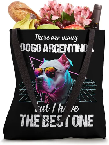 Vista 4 de Dogo Argentino Dog Dogo Argentinos Tote Bag