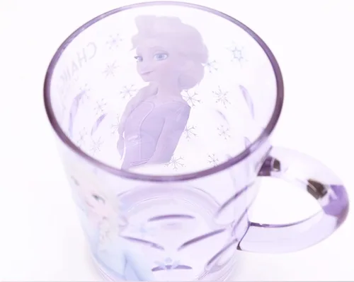 Vista 3 de Everyday Delights, Disney Frozen Queen Elsa - Vaso de plástico ABS duradero, 8.5 fl oz