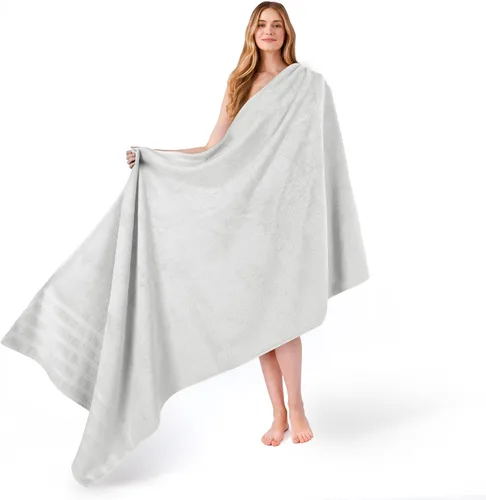 Vista 23 de American Soft Linen - Juego de toallas de 3 piezas, 1 toalla de baño, 1 toalla de mano y 1 toalla pequeña, 100% algodón turco para baño, juego