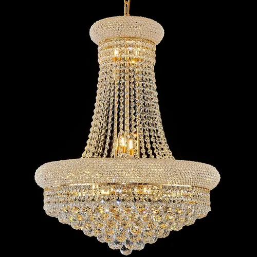 Vista 7 de Candelabros rectangulares de cristal para comedor, 10 luces de altura ajustable, lámpara de techo ovalada de cristal para isla de cocina, acabado