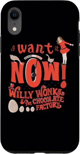 Vista 25 de Willy Wonka Carcasa para iPhone 17 y The Chocolate Factory I Want It Now
