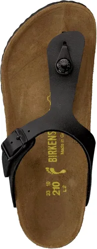 Vista 6 de Birkenstock Gizeh Kids - Piedra metálica de cobre, Birko-Flor, ancho regular