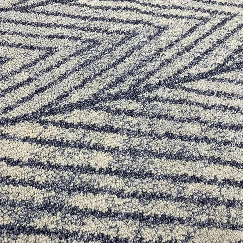 Vista 6 de LUXE WEAVERS Alfombra geométrica azul 2x8