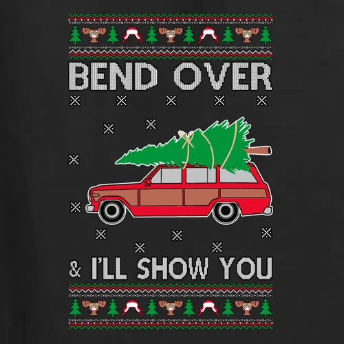Vista 5 de Wild Bobby Why is The Carpet All Wet Todd Margo - Sudaderas con gráfico de Navidad para parejas