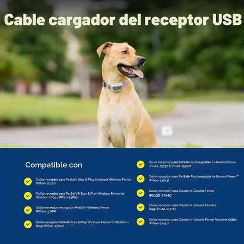 Vista 6 de PetSafe Cable cargador de collar - Valla inalámbrica y en tierra