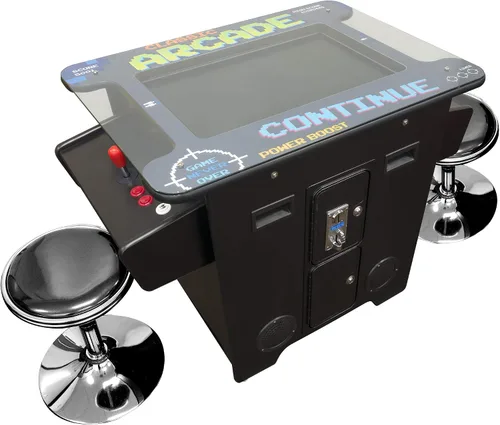 Vista 8 de Creative Arcades - Máquina arcade de cóctel de grado comercial de tamaño completo 2 jugadores 412 juegos Pantalla LCD de 26 pulgadas Parte
