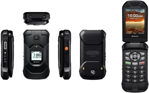 Vista 3 de NUEVO KYOCERA DuraXA Equip E4831 Desbloqueado/T-Mobile 2/16GB (Cámara) 1 año de garantía de fábrica Impermeable, a prueba de caídas