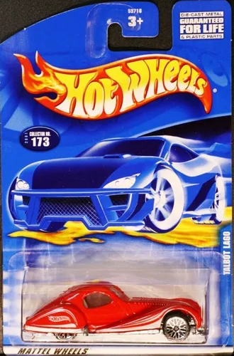 Vista 2 de Hot Wheels #2001-173 Talbot Lago Coche Coleccionable de Coleccionismo Mattel Escala 1:64