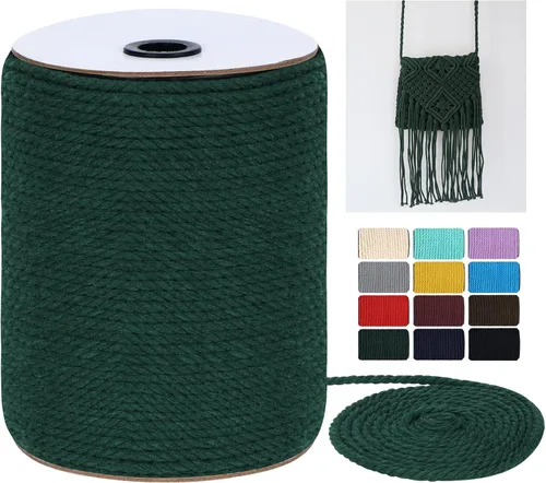 Vista 8 de Cordón de macramé, 0.118 pulgadas x 328 yardas