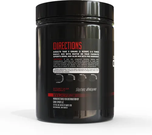 Vista 3 de GMU SPORT Monohidrato de creatina en polvo – Ponche de frutas 50 porciones 0.18 oz de creatina micronizada por cucharada Fuerza, recuperación