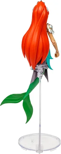 Vista 8 de McFarlane Toys - Disney Mirrorverse Mulan 5 pulgadas Belle (fracturado) 5 pulgadas y Ariel 7 pulgadas figura de acción paquete de 3, etiqueta