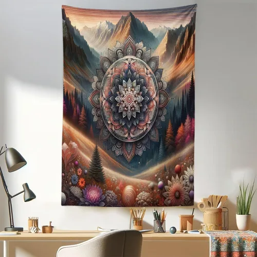 Vista 172 de Ambesonne Tapiz de arte afro, hombre negro fuerte con una corona de trazos impresión de pintura moderna, decoración de tela para colgar en la pared