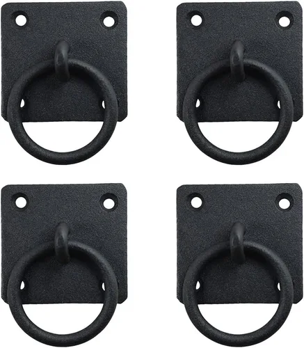 Vista 77 de Renovators Supply Manufacturing Manijas de Gabinete de 3 pulgadas de Hierro Forjado Negro Tiradores de Cajón Manijas Antiguas de Gabinete de Cocina
