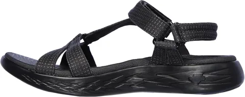 Vista 6 de Skechers Sandalia deportiva On-The-go 600-Brilliancy para mujer Negro