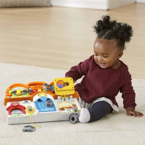 Vista 5 de VTech Tablero de pestillos y puertas de actividades