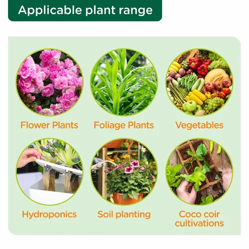 Vista 3 de Nutrientes hidropónicos, Solución integral de nutrientes, Fertilizante hidropónico, Solución hidropónica, Compatibilidad universal, Líquido fácil