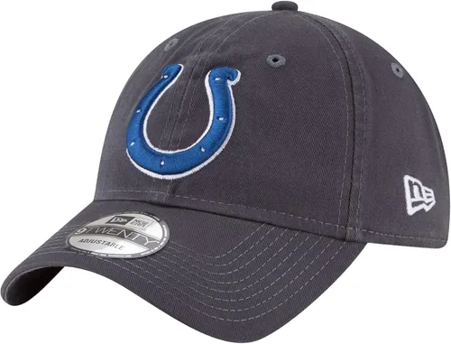 Vista 24 de New Era NFL Core Classic 9TWENTY Gorra Ajustable de Grafito - Talla Única Santos de Nueva Orleans