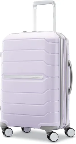 Vista 47 de Samsonite Freeform de carcasa rígida expandible con ruedas giratorias dobles, Negro