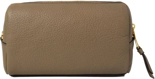 Vista 6 de Prada Vitello Daino Cuero Argilla Cuero Clutch 1ND004 Gris, Gris
