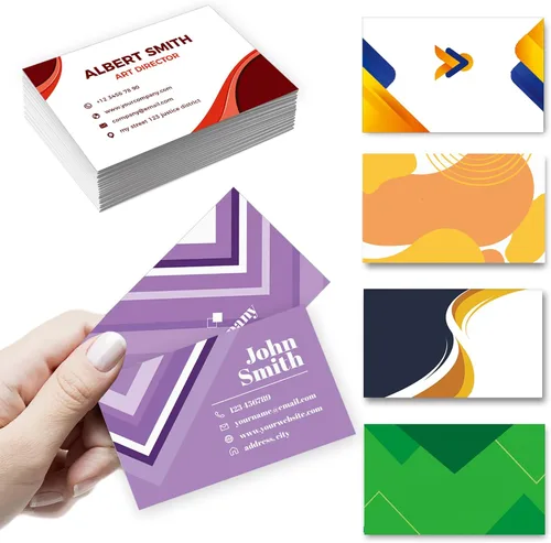 Vista 7 de Titular de la tarjeta de visita personalizada Titular de la tarjeta de visita de cuero personalizado Logo/Nombre Titular de la tarjeta de visita