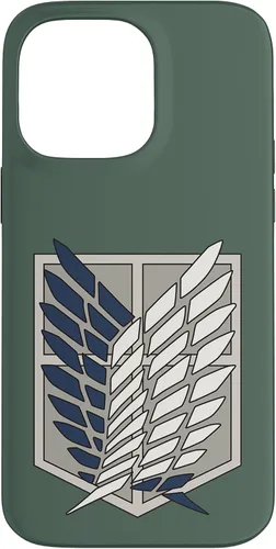Vista 21 de Attack on Titan Funda protectora del regimiento de exploradores de la temporada 4 para iPhone 17