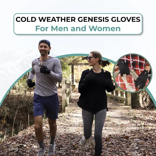 Vista 5 de Cold Weather Genesis Gloves for Men and Women