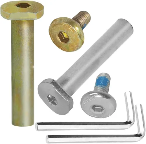 Vista 11 de M8 Juego de Tornillos y Pernos Allen de 40-76mm para Masculino y Femenino, Piezas de Patinete para Niños para Patinetes de 2-3-4 Ruedas, Reparación