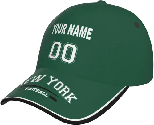 Vista 28 de Cap Custom Football Hats with Any Name and Number Personalized Gifts for Men Women Football Sports Fans