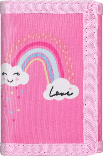 Vista 8 de Cartera RFID de camuflaje, billetera de nailon triple para hombres, mini monedero triple con cremallera para niños, Compacto 025-DV DS