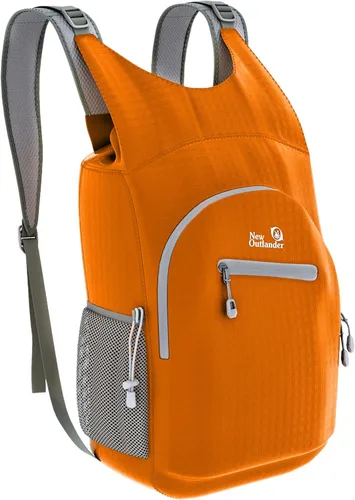 Vista 6 de Outlander Mochila de senderismo 100% impermeable, ligera, plegable, para viajes, mochila de día