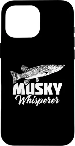 Vista 19 de Musky Fishing Muskie Lure Fish Hunting Muskellunge Case for iPhone 16