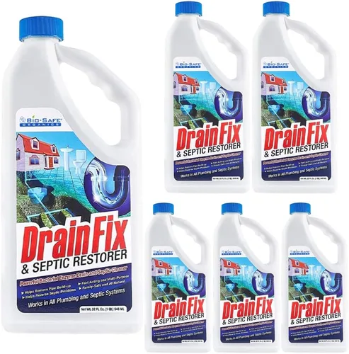 Vista 12 de DrainFix & Restorer séptico - 32 onzas líquidas. - Tratamiento de tanque séptico patentado Bac Enzyme Exxon Valdez, limpiador de drenaje