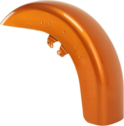 Vista 5 de HR3 Guardabarros delantero de whisky ámbar a juego compatible con Street Glide FLHX 2014 y Road Glide FLTRX 2016 (reemplazo para OEM)