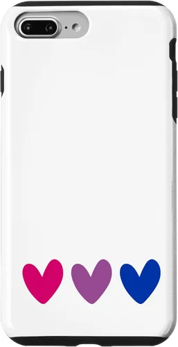 Vista 12 de Bisexual Pride Flag Heart Bi Sexual Bi-Sexual LGBT Men Women Case for iPhone 17
