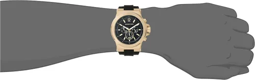 Vista 2 de Michael Kors MK8445 Dylan Reloj negro para hombre