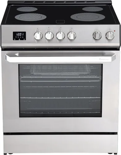 Vista 10 de Rangaire RRE241TS - Horno eléctrico de 24 pulgadas con temporizador, acero inoxidable, quemadores infrarrojos, convección verdadera, estantes