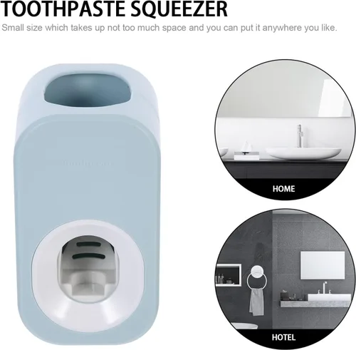 Vista 7 de Exprimidor automático de pasta de dientes para el hogar, tubo rodante, exprimidor de pasta de dientes, exprimidor de pasta de dientes, manos