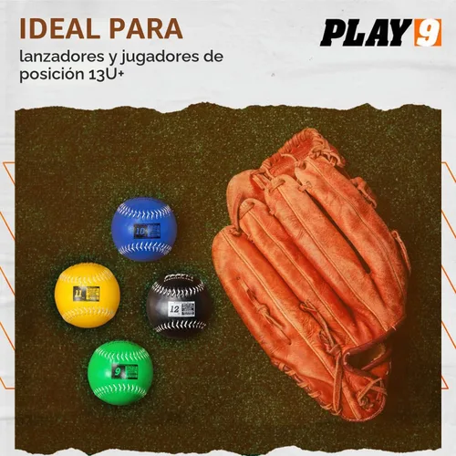 Vista 7 de Juega 9 pelotas de softball ponder