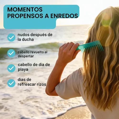 Vista 6 de Pacifica Beauty, elixir desenredante de leche de coco, aerosol desenredante, acondicionador sin dejar en acondicionador, coco, vitamina B