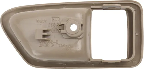 Vista 3 de TRQ Manija de puerta interior del lado del conductor, bisel bronceado compatible con Toyota Camry 1997-2001