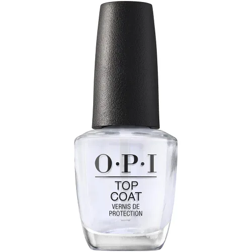 Vista 2 de OPI Esmalte de uñas superior y capa base, brillo protector de alto brillo, 0.5 onzas líquidas, natural