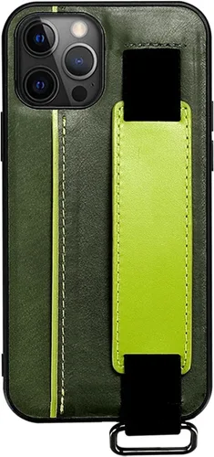 Vista 4 de Funda para iPhone 14/14 Plus/14 Pro/14 Pro Max, funda multifuncional de piel auténtica con ranuras para tarjetas y soporte, funda antideslizante a