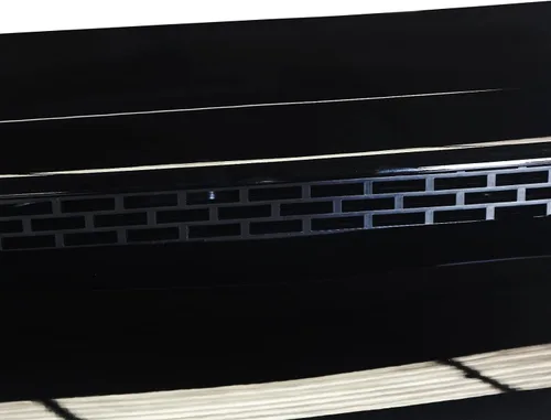 Vista 5 de NINTE Para Toyota Tundra 2014-2021 ABS frontal de repuesto entera rejilla central negro brillante parrilla capó reemplazar 53101-0C041 76180-0C030