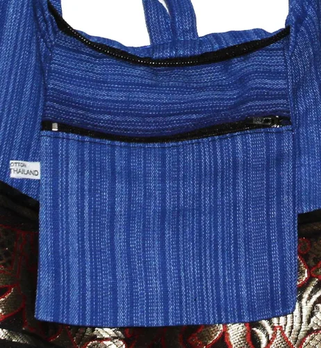 Vista 3 de Bandolera Hipster Boho Hippie Boho Hippie de la raya del elefante