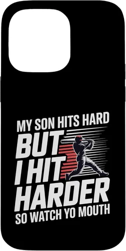 Vista 21 de My Son Hits Hard But I Hit Harder So Watch Yo Mouth - Case for iPhone 17