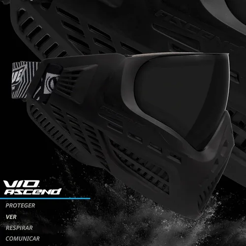 Vista 6 de Virtue VIO Ascend térmico Paintball anteojos con lente de doble panel