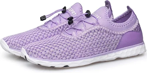 Vista 8 de DOUSSPRT - Zapatos acuáticos para mujer, de secado rápido, deportivos
