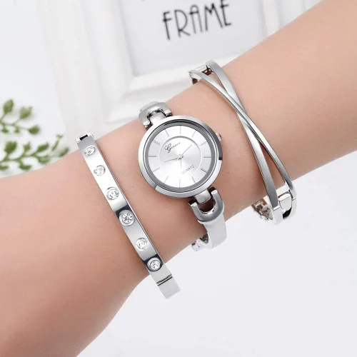 Vista 2 de Weicam - Reloj de pulsera para mujer, diseño de cuarzo analógico