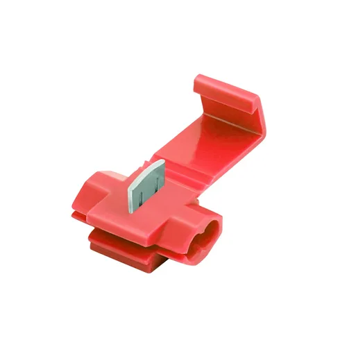 Vista 8 de 100 piezas de conectores de cable de empalme rápido sin soldadura, conector de empalme de calibre 18-14 AWG (unificador de cables), conectores